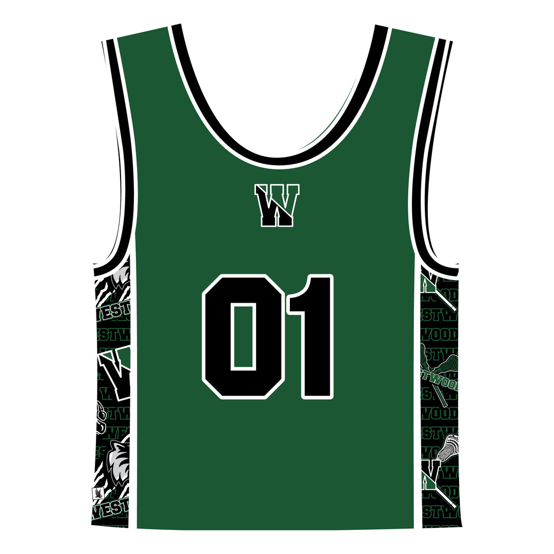 Youth & Adult Westwood Lacrosse Reversible Pinny