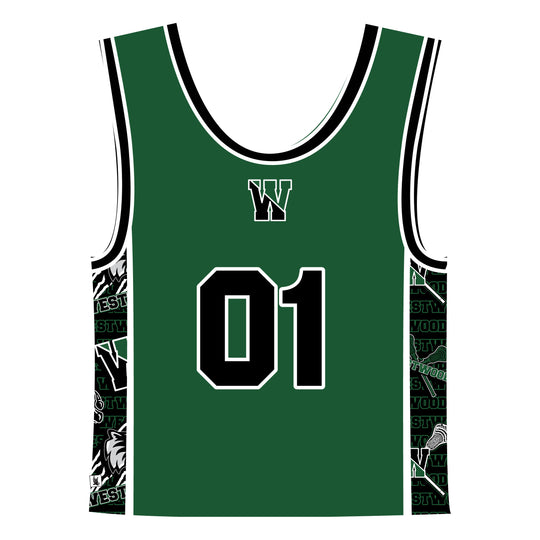 Youth & Adult Westwood Lacrosse Reversible Pinny