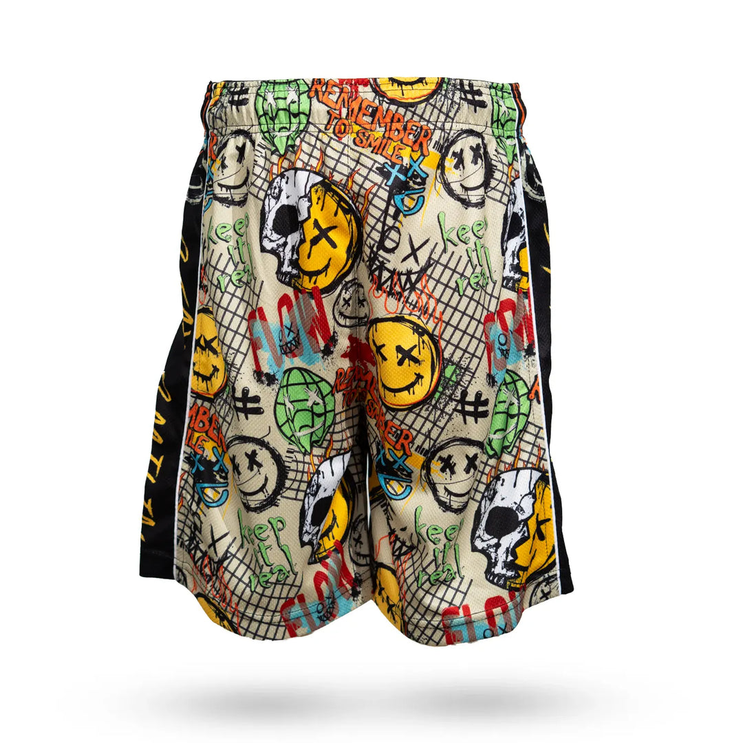 Boys Stay Smilin' Street Art Short