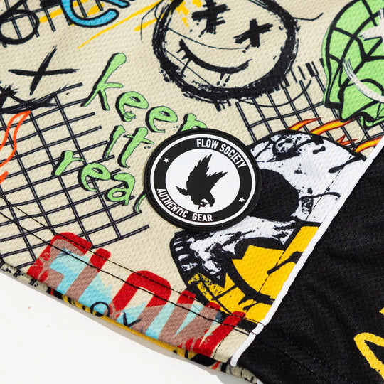 Boys Stay Smilin' Street Art Short