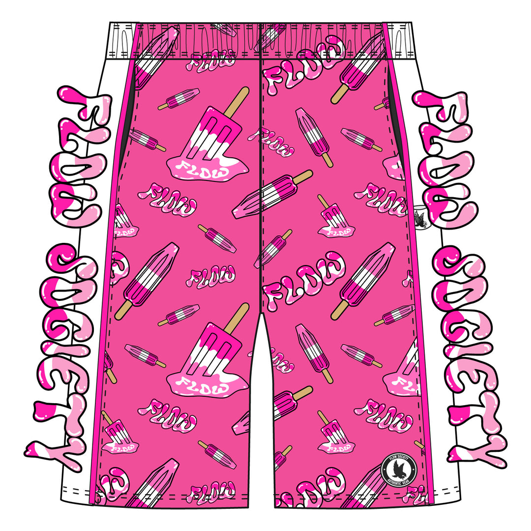 Mens Pink Popsicle Flow Short