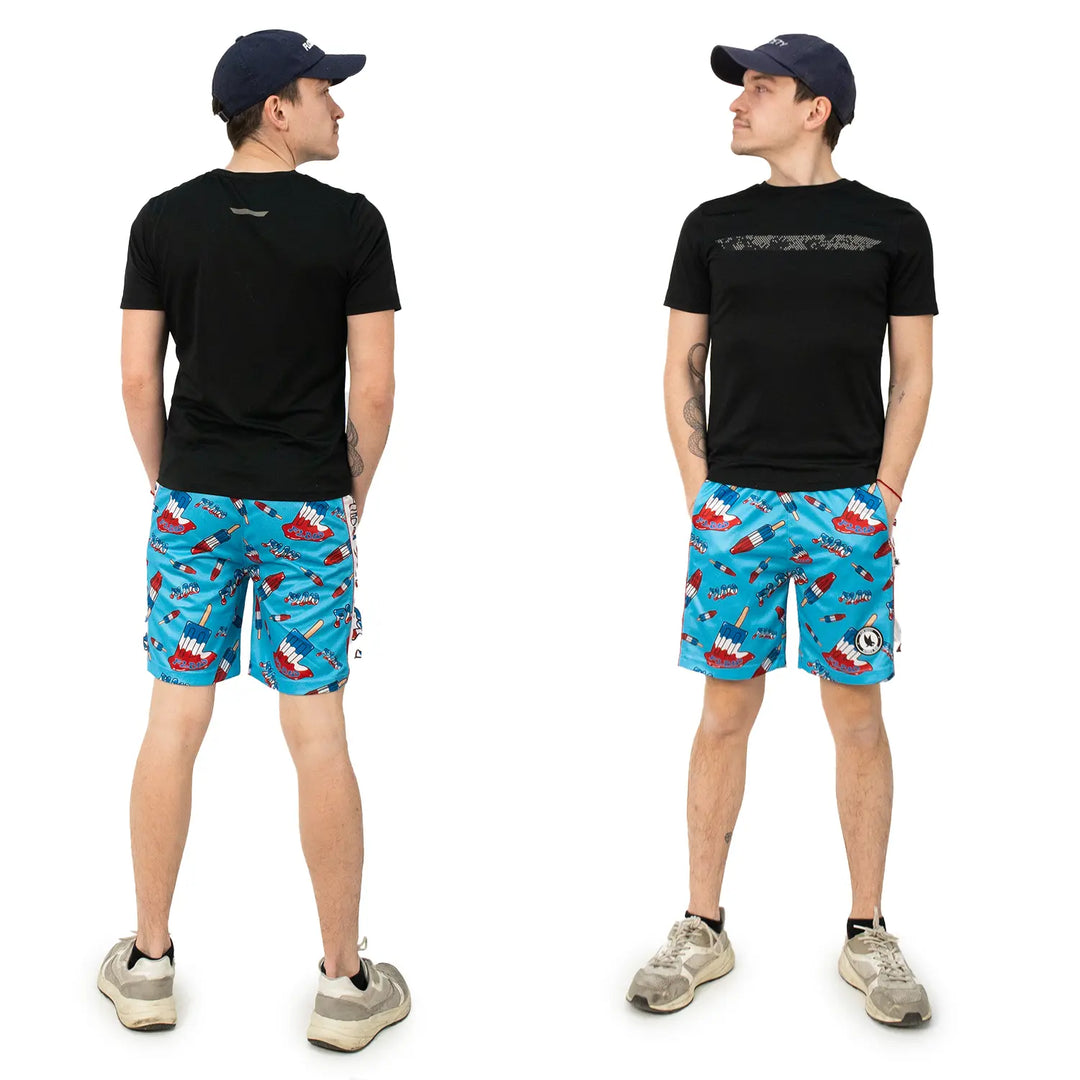 Boys Popsicle Flow Mid-length Short