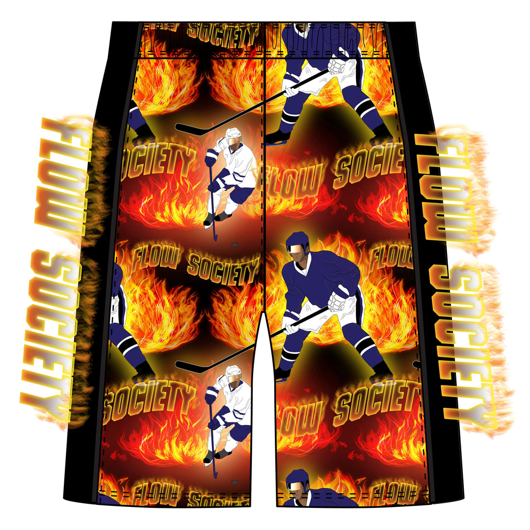 Boys Flaming Hockey Short