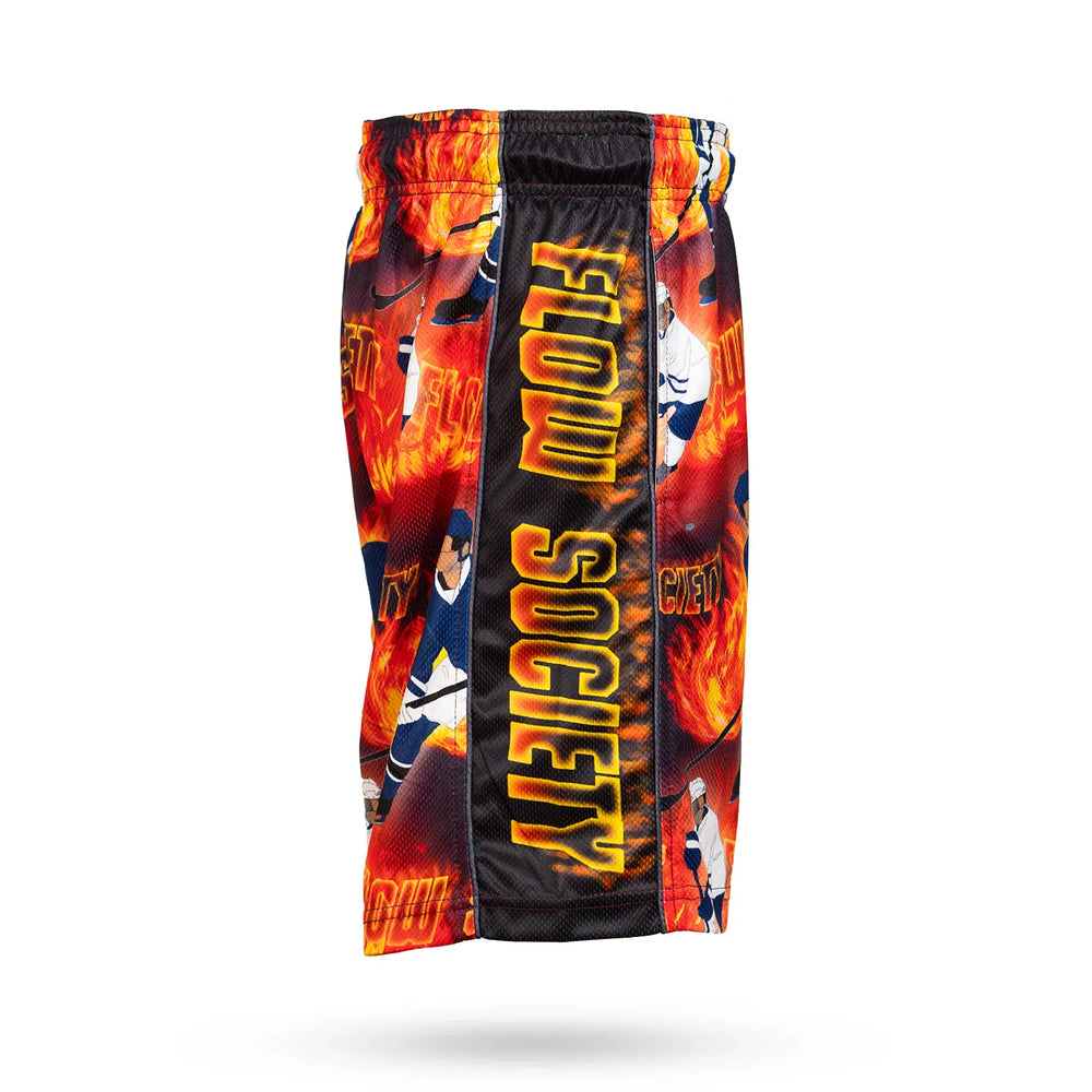 Boys Flaming Hockey Short