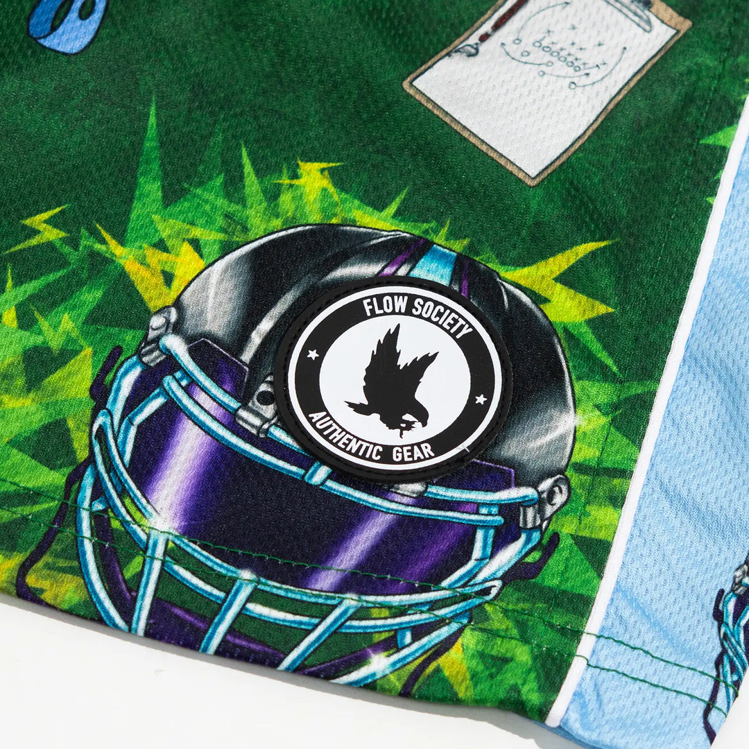 Boys Clash of Flow Football Helmets Short