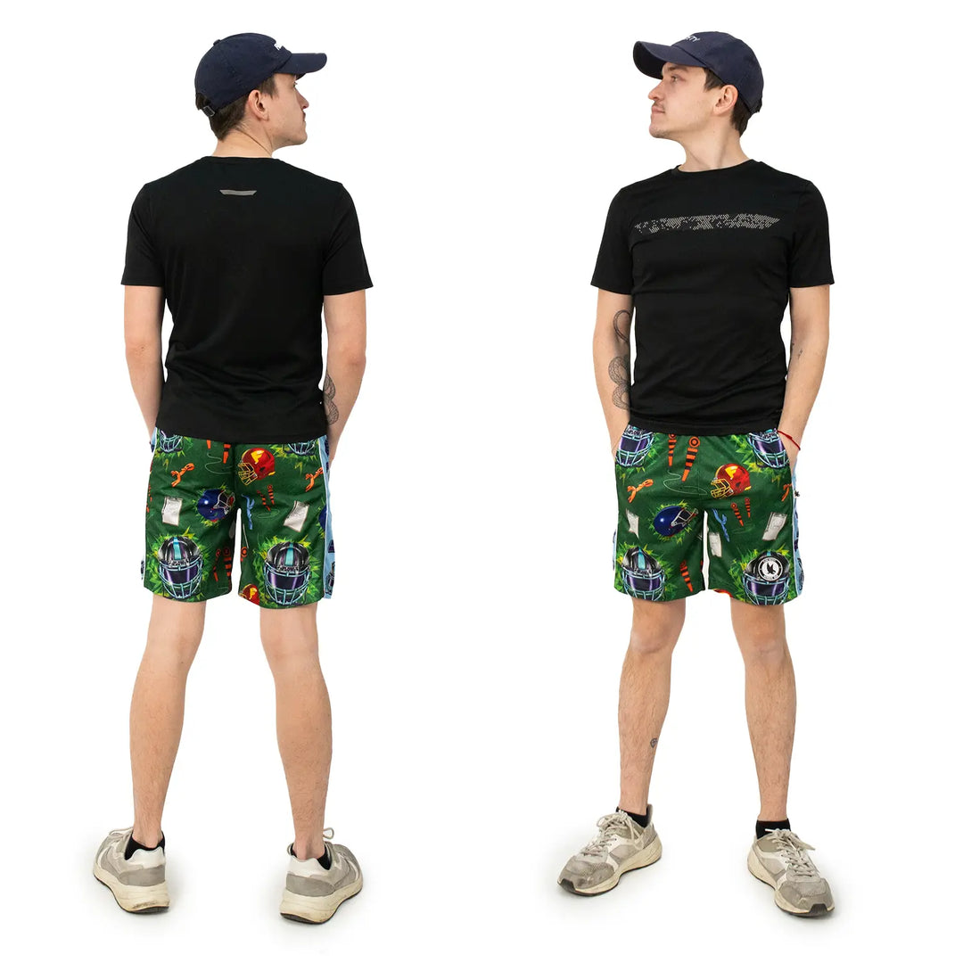 Boys Clash of Flow Football Helmets Short