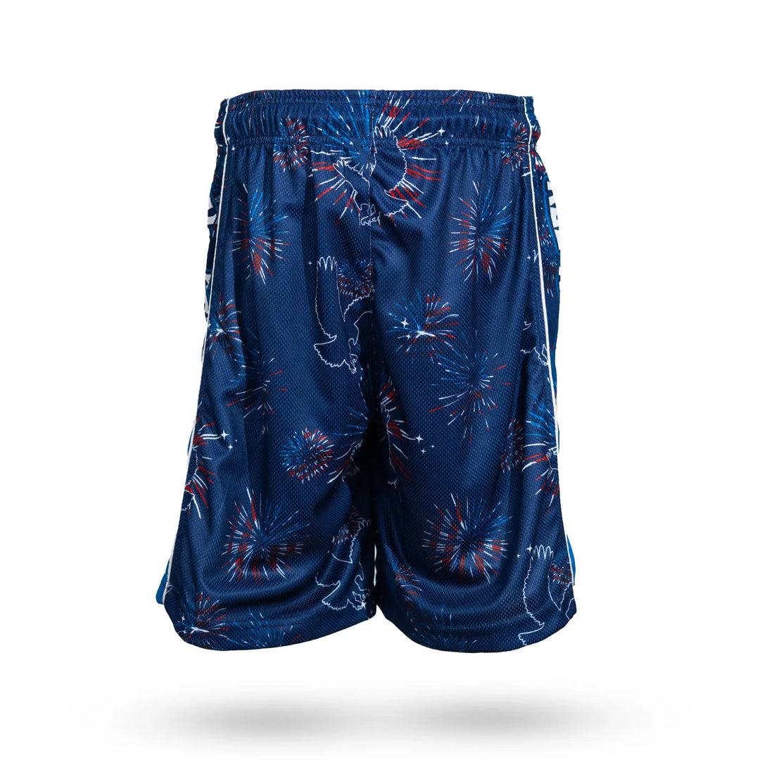 Boys July 4th All American Mid-length Short