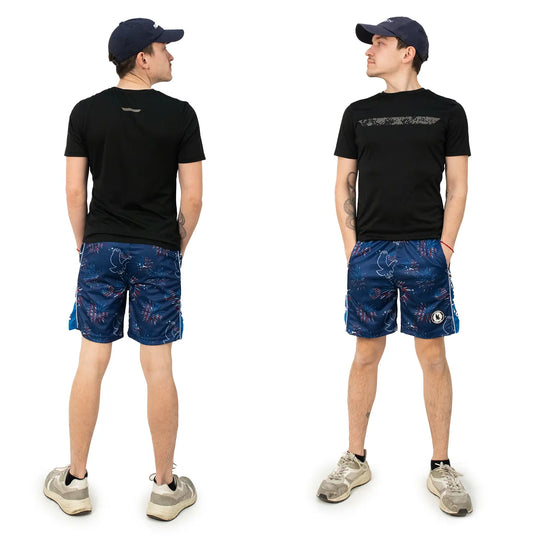 Boys July 4th All American Mid-length Short