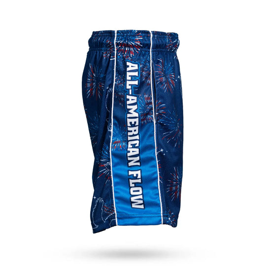 Boys July 4th All American Mid-length Short