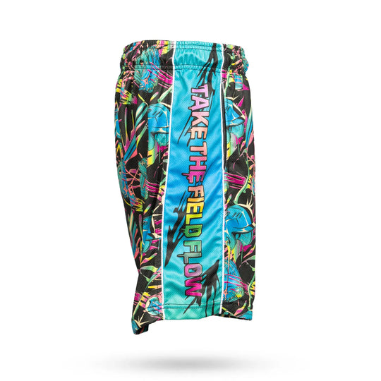 Boys Melting Baseball Gear Mid-length Short