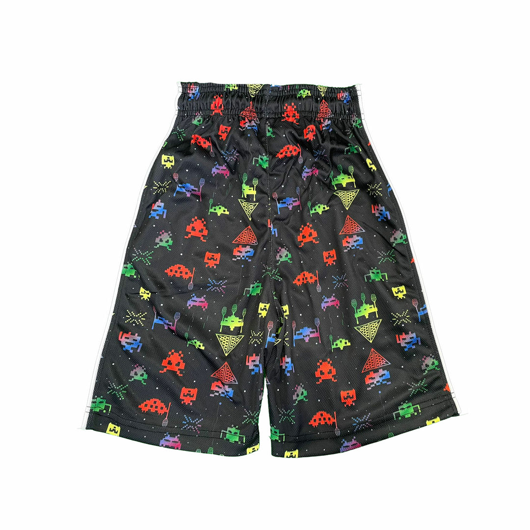 Boys Flow Vaders Attack Shorts Black