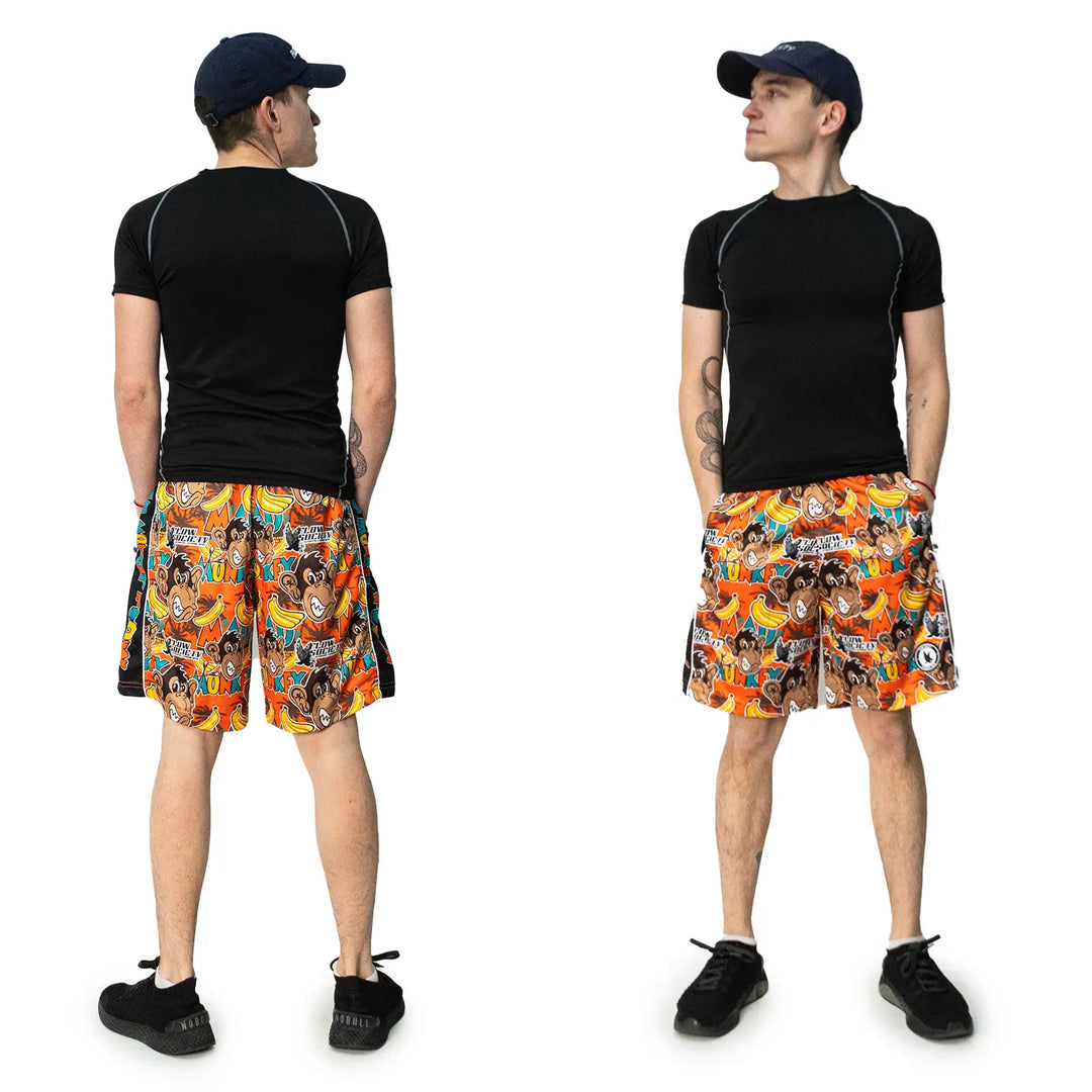 Boys Mad Monkey Attack Short