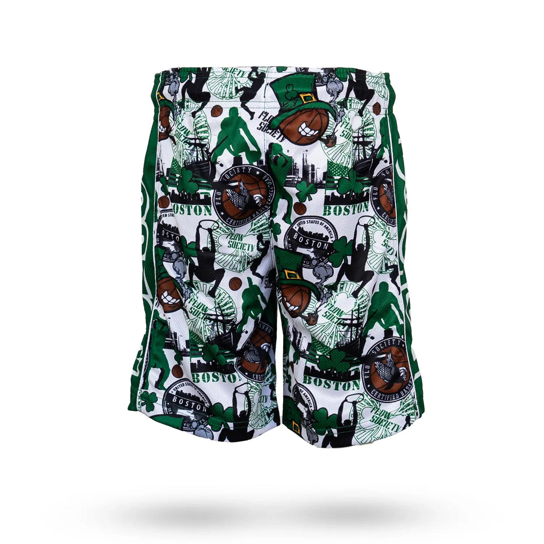 Boys Boston Basketball Short