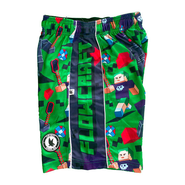 Boys Green Flowcraft Short