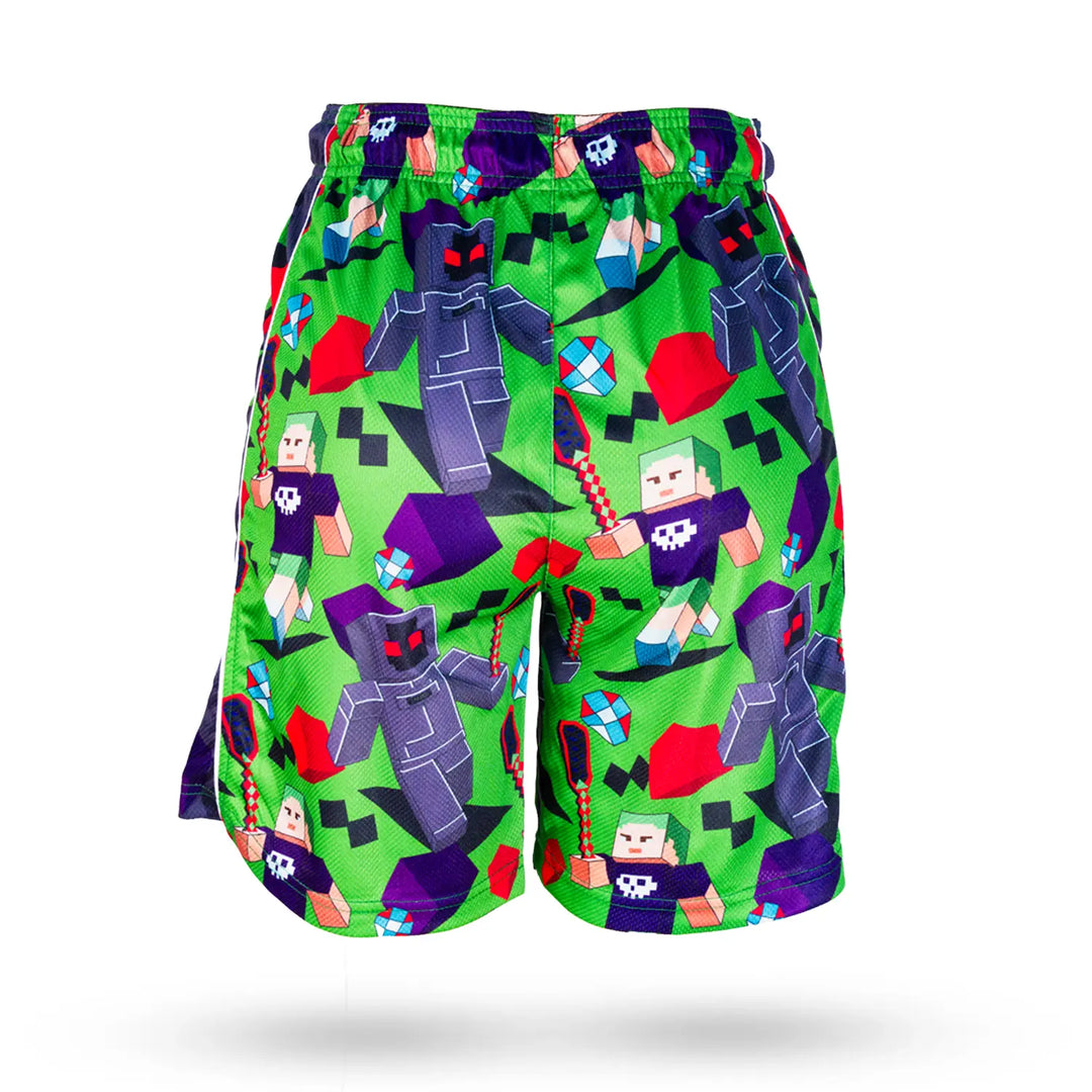 Boys Green Flowcraft Short