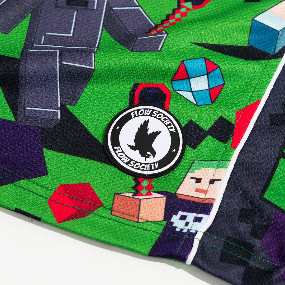 Boys Green Flowcraft Short