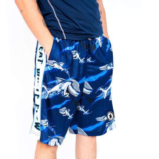 Mens Great White Attack Shorts