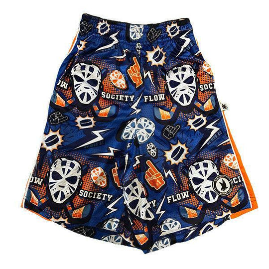 Mens Blue Hat Trick Short
