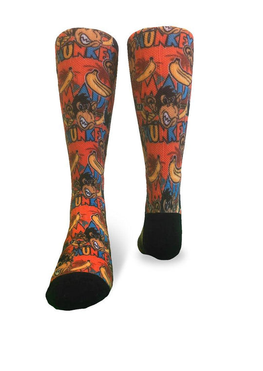 Youth Mad Monkey Crew Socks