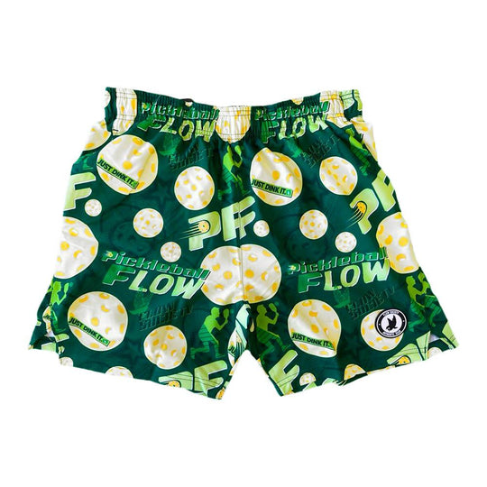 Mens Green Pickleball Dink Flow Paddle 7" Short