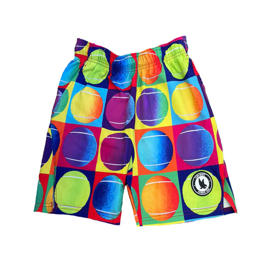 Boys Tennis Pop Art Short