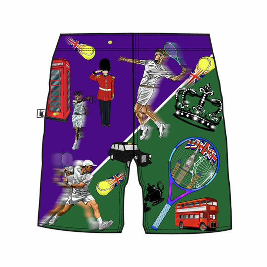 Mens London Tennis Short