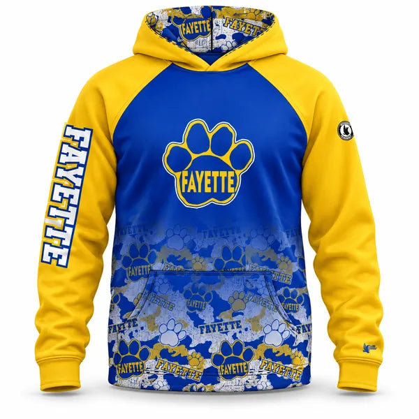Youth & Adult Fayette Elementary Camo Hoodie