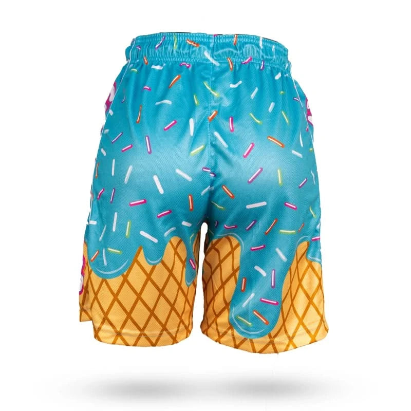 Boys Flow Scoop Short Blue