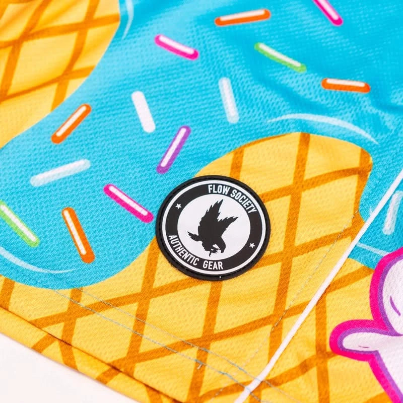 Boys Flow Scoop Short Blue