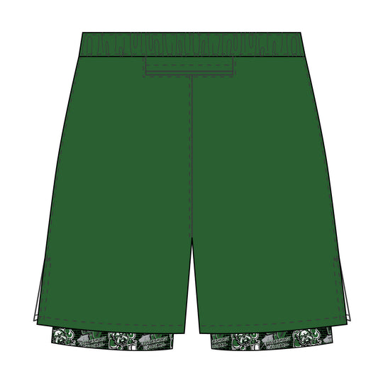 Boys & Mens Lindenhurst Bulldogs 2-1 Compression Short