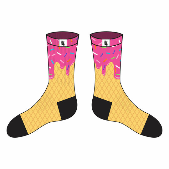 Youth Flow Scoop Crew Sock - 2 colors!