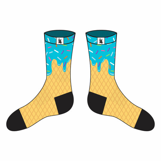 Youth Flow Scoop Crew Sock - 2 colors!