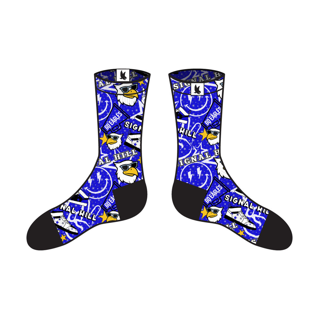 Youth Signal Hill Eagles Crew Socks