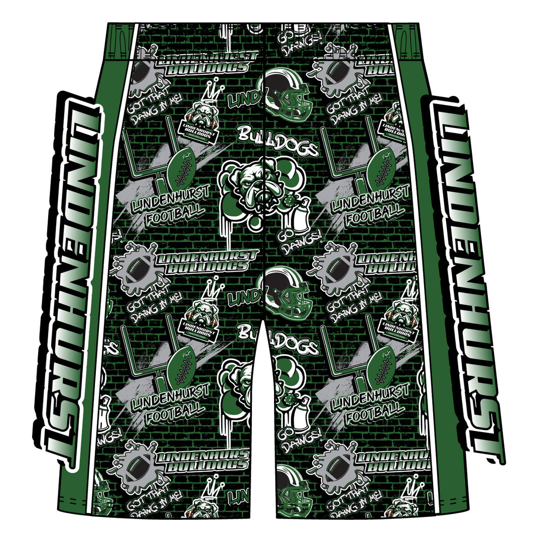 Boys & Mens Lindenhurst Bulldogs Short - 2 lengths!