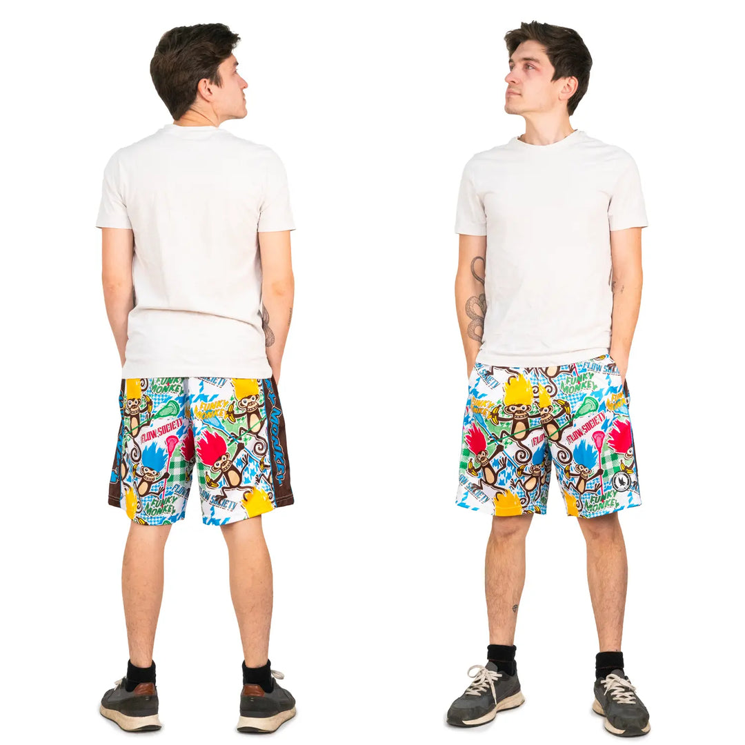 Boys Funky Monkey Trolls Short