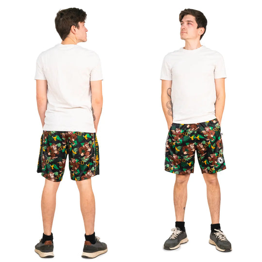 Mens Jungle Monkey Lax Short