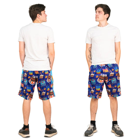 Boys Birthday Cake Short
