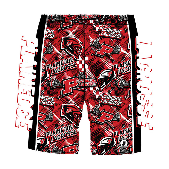 Boys & Mens Plainedge Lacrosse Checkers Short