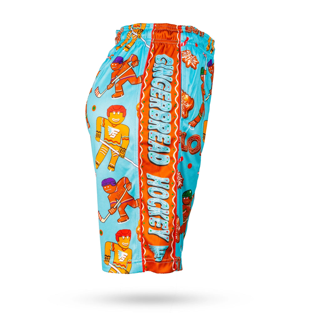 Mens Gingerbread Hockey Shorts