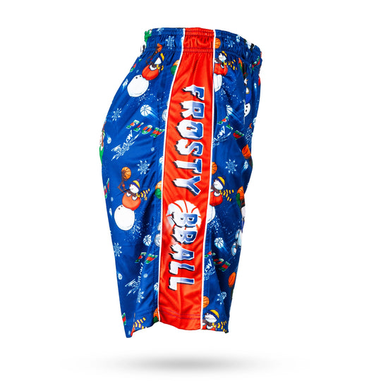 Boys Snowman Frosty Bball Short