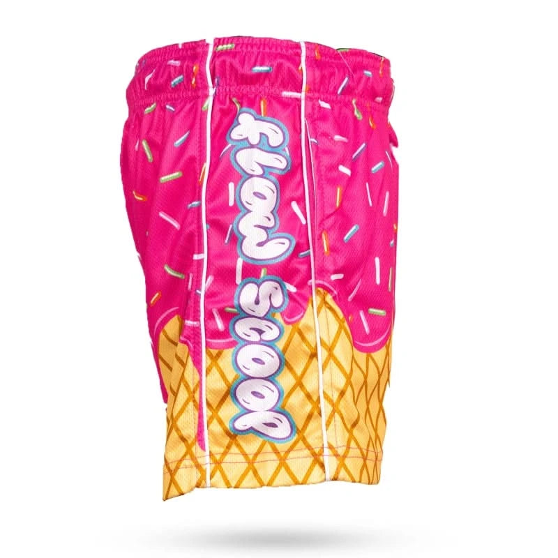 Mens Flow Scoop Pink Short