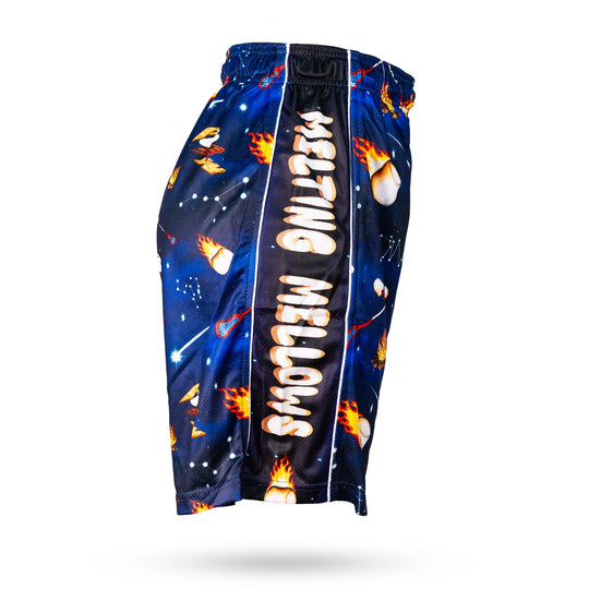 Mens Flaming Marshmellows Short