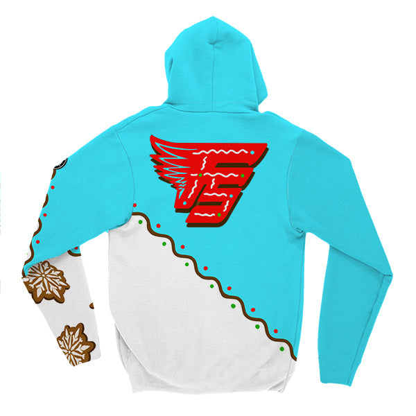 Youth & Adult Gingerbread Hockey Hoodie