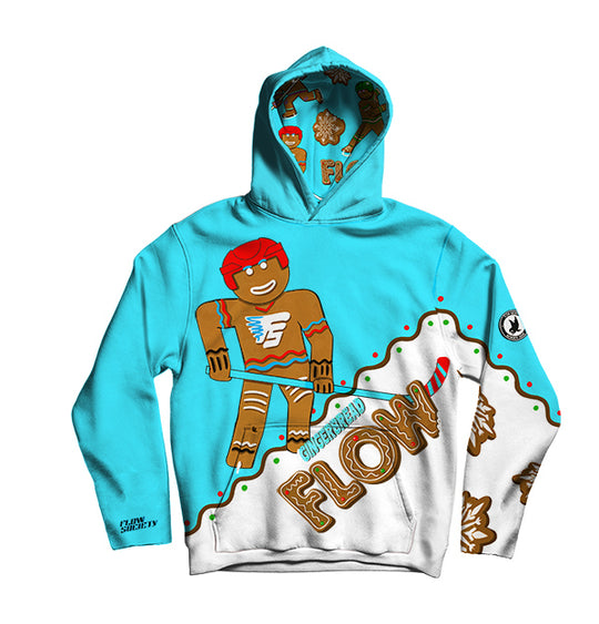 Youth & Adult Gingerbread Hockey Hoodie