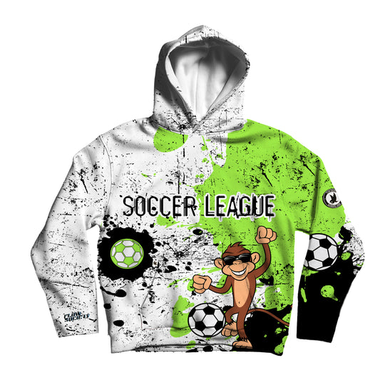 Youth & Adult Soccer Monkey League Hoodie