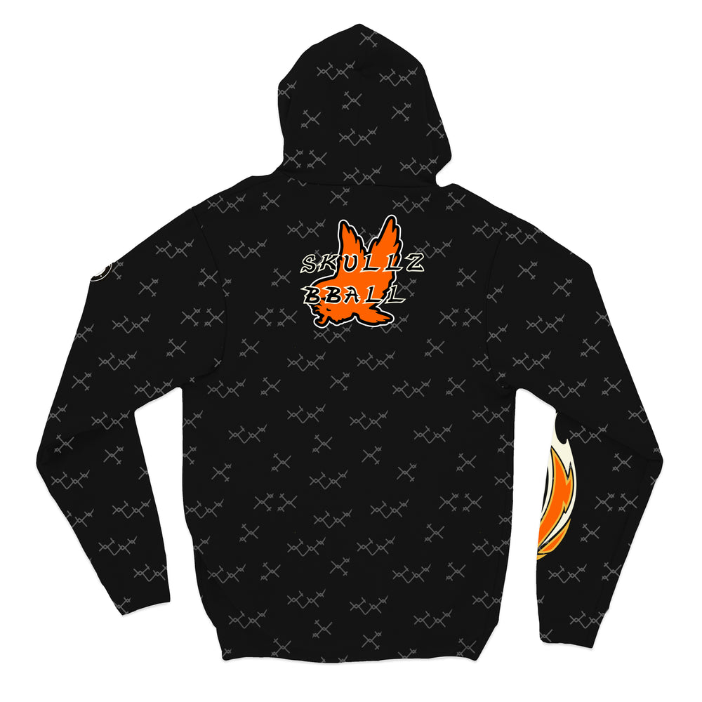 Youth & Adult Skeleton Hoops Basketball Hoodie