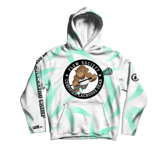 Youth Laxing Chimp Hoodie