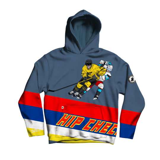 Youth & Adult Hip Check Hoodie