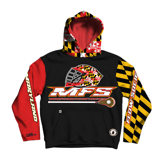 Youth & Adult Maryland Flag Hoodie