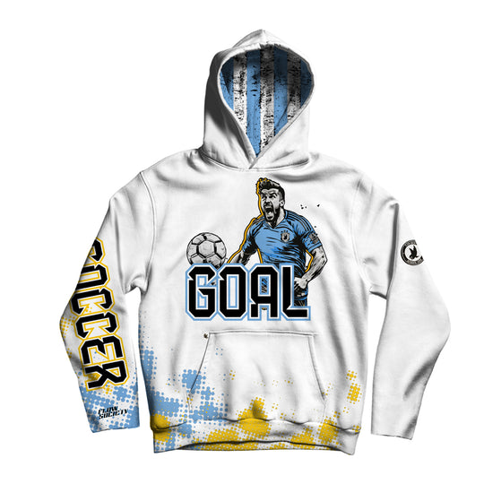 Youth Messy Soccer Hoodie